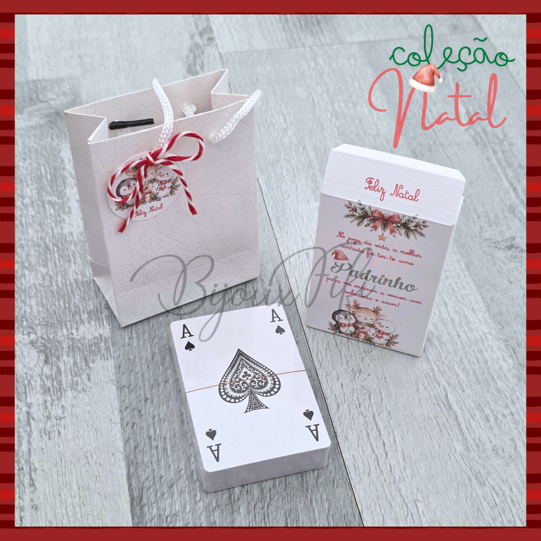 Baralho de Cartas 🎄(várias opções)