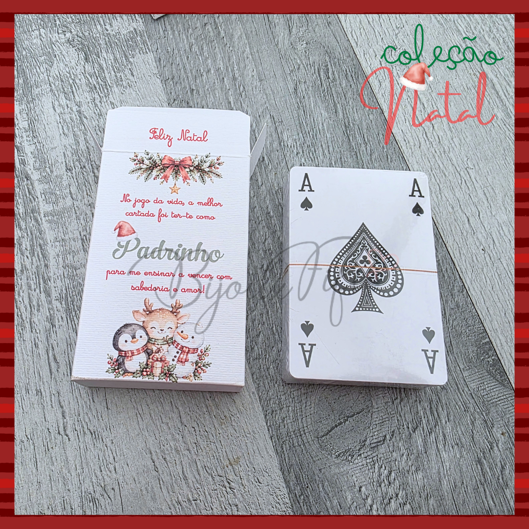 Baralho de Cartas 🎄(várias opções)