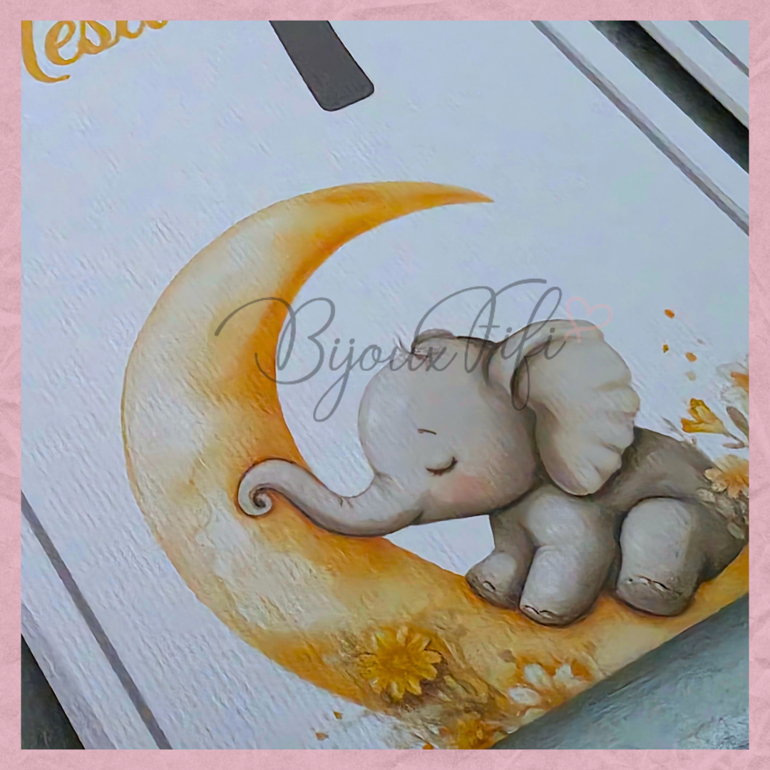Marcador de Mesa com base "Elephant"