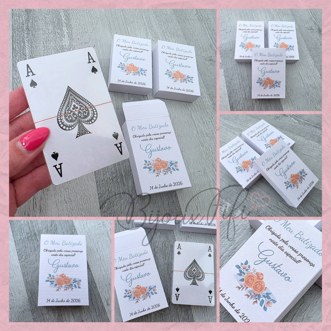 Baralho de Cartas "Ice so Blue"