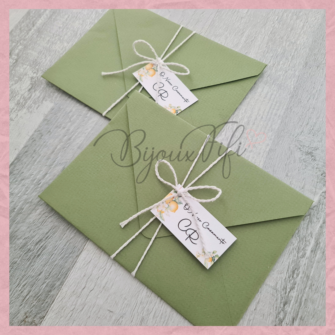 Convite Wedding "Lemon" MB063