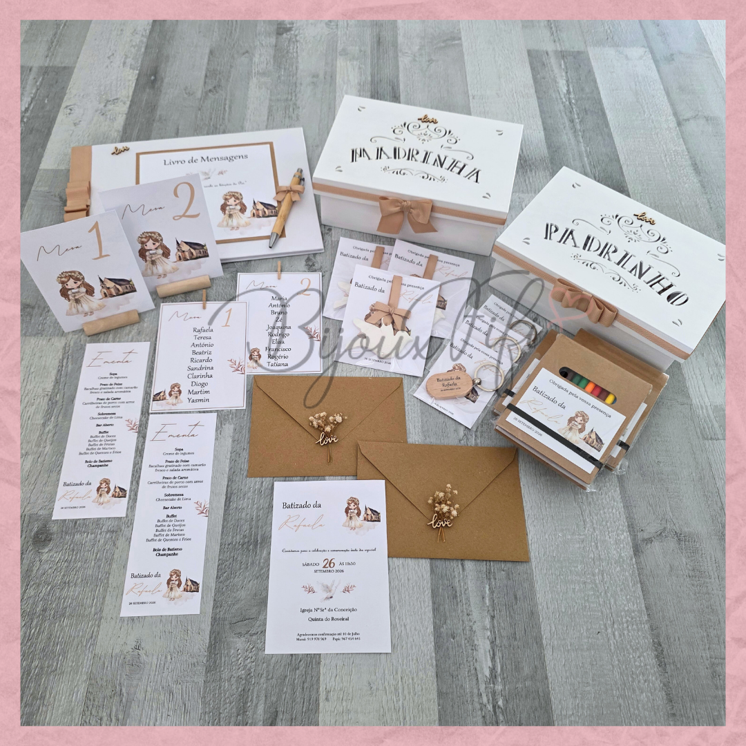 Caixa Oferta Madrinha/Avó/Mãe "Religious"