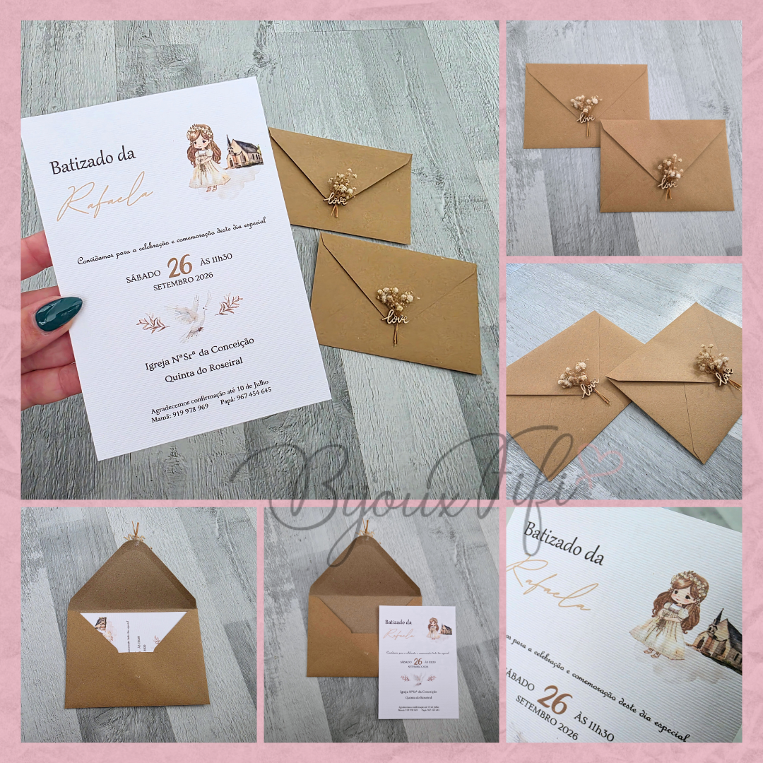 Convite Envelope "Religious"