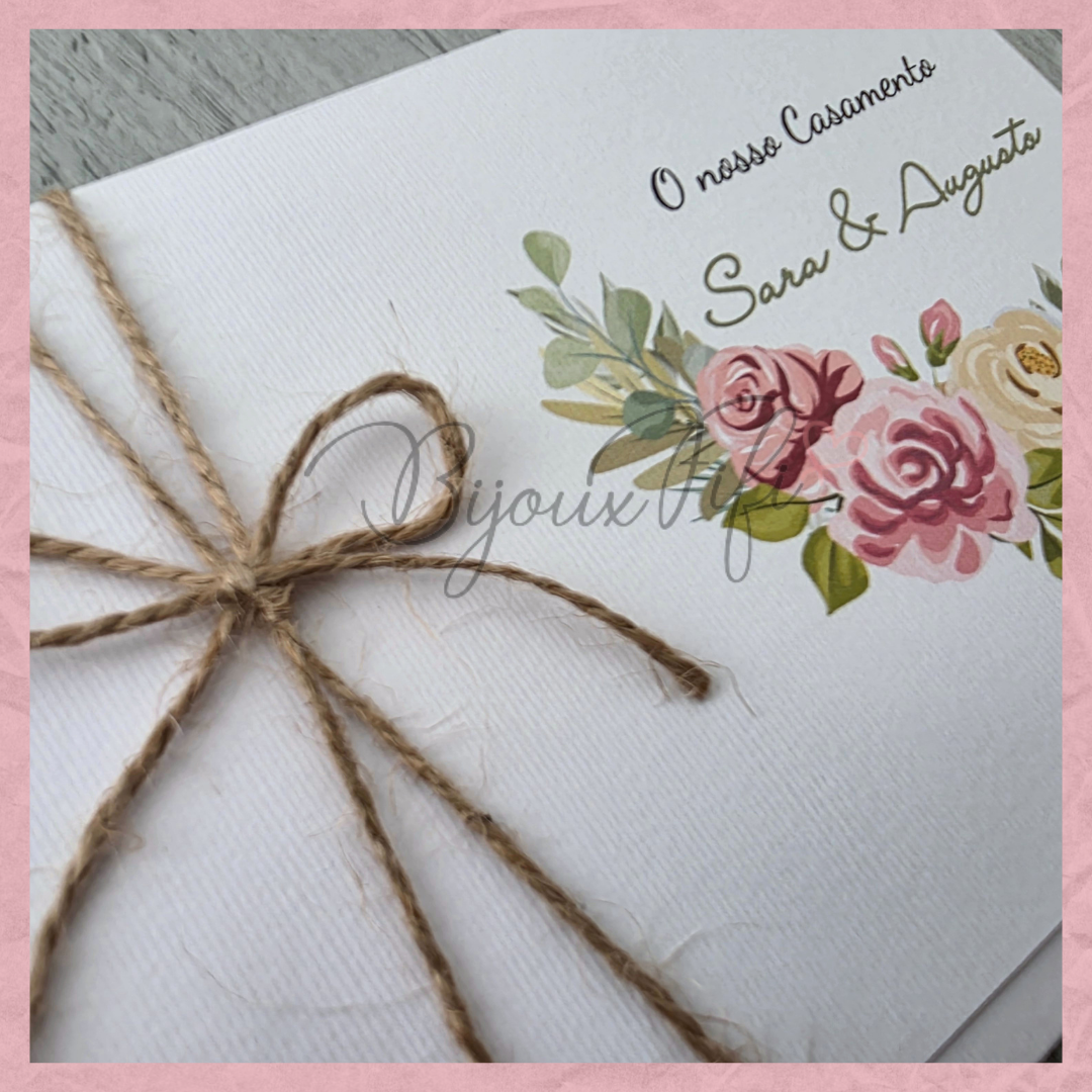 Convite Wedding "MB014"