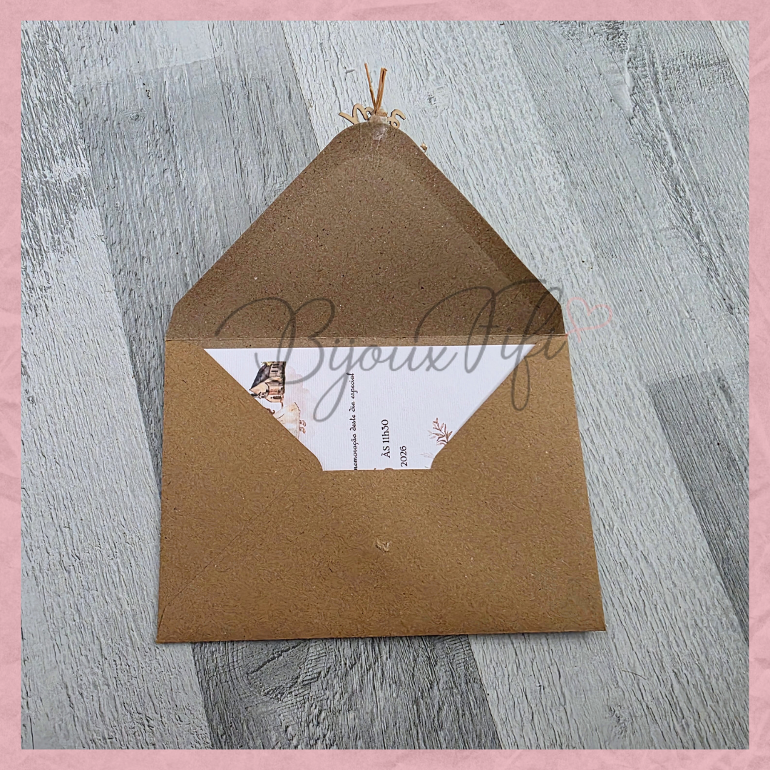 Convite Envelope "Religious"