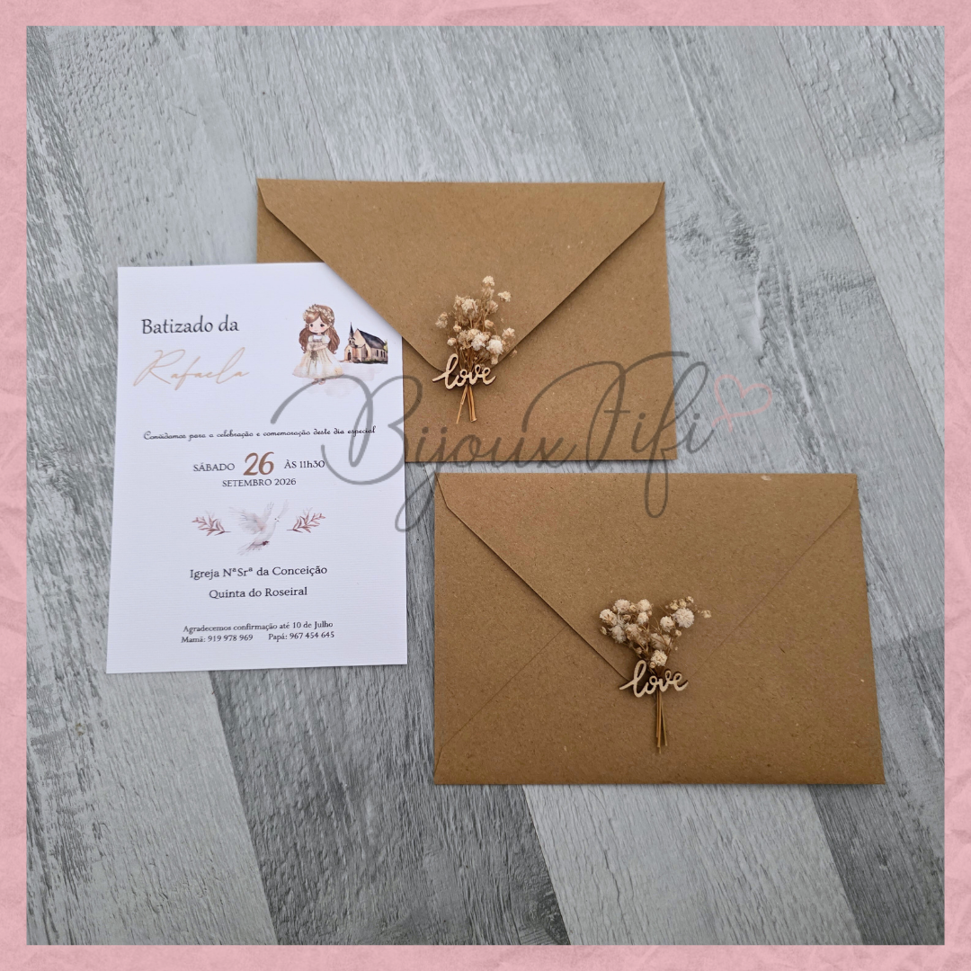 Convite Envelope "Religious"