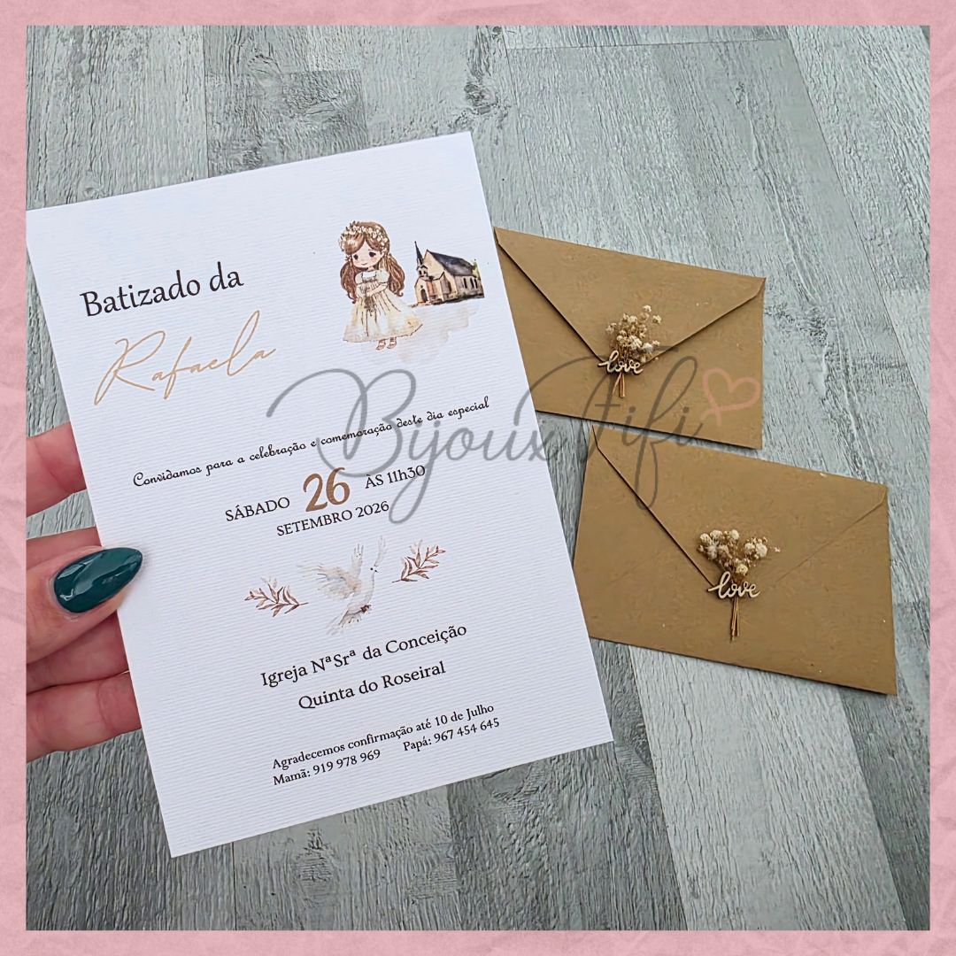 Convite Envelope "Religious"