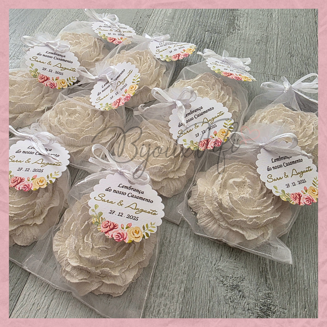 Flor Gesso Perfumado "MB014"