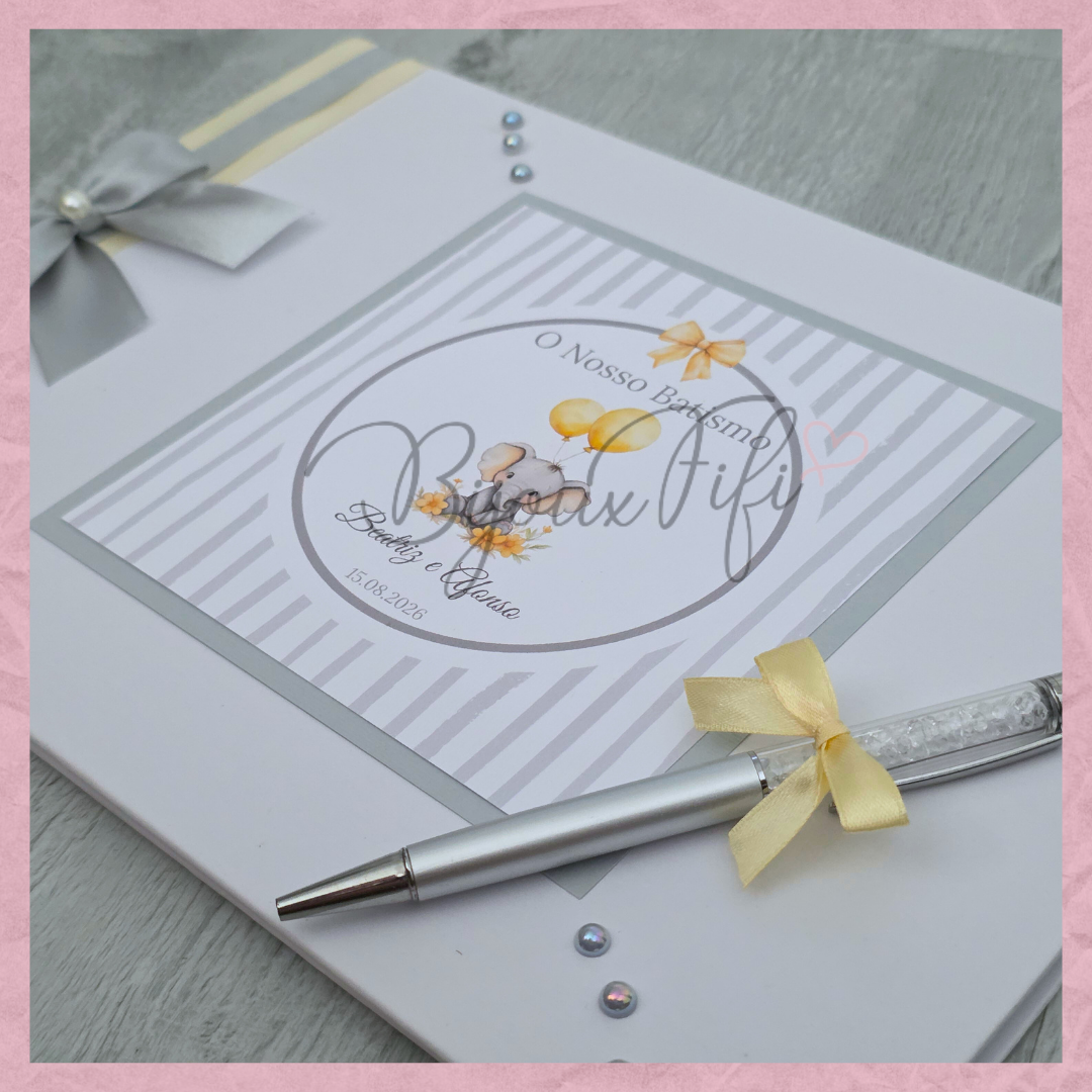 Livro de Honra A4 "Elephant"