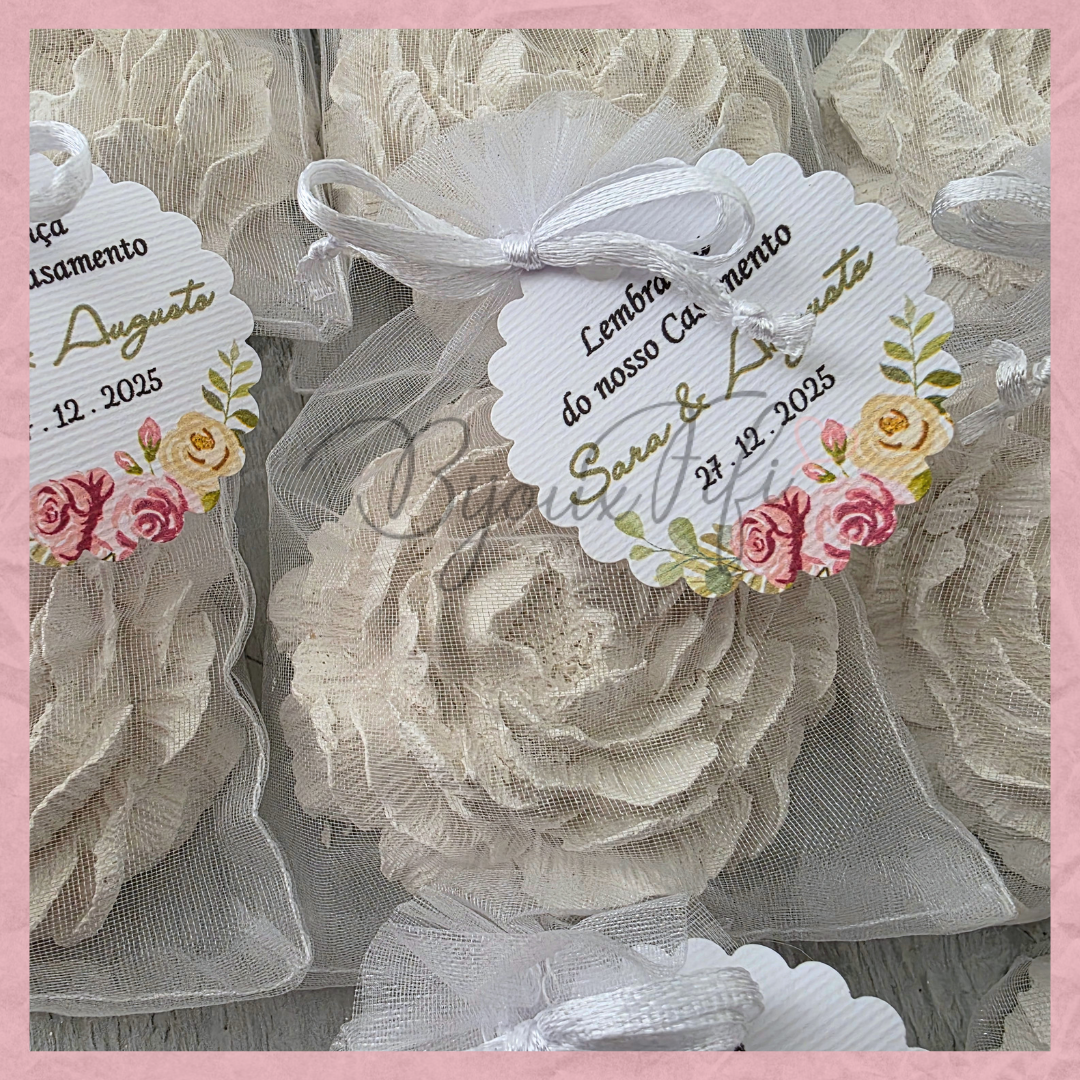 Flor Gesso Perfumado "MB014"