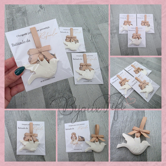 Pomba Gesso Perfumado "Religious"