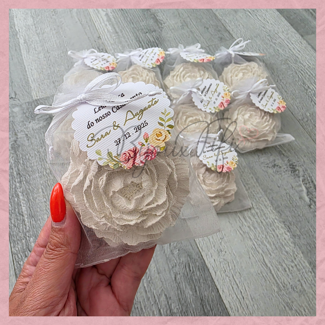 Flor Gesso Perfumado "MB014"