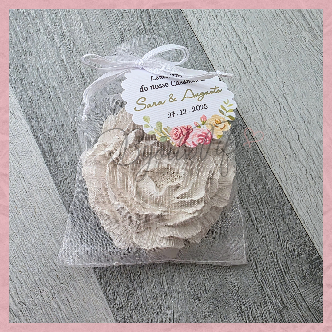 Flor Gesso Perfumado "MB014"