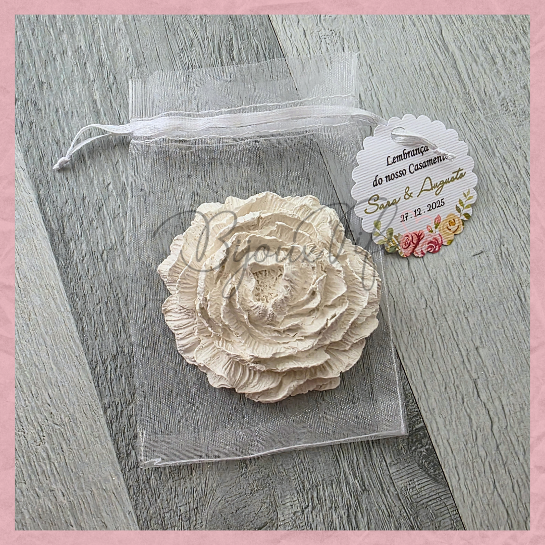 Flor Gesso Perfumado "MB014"