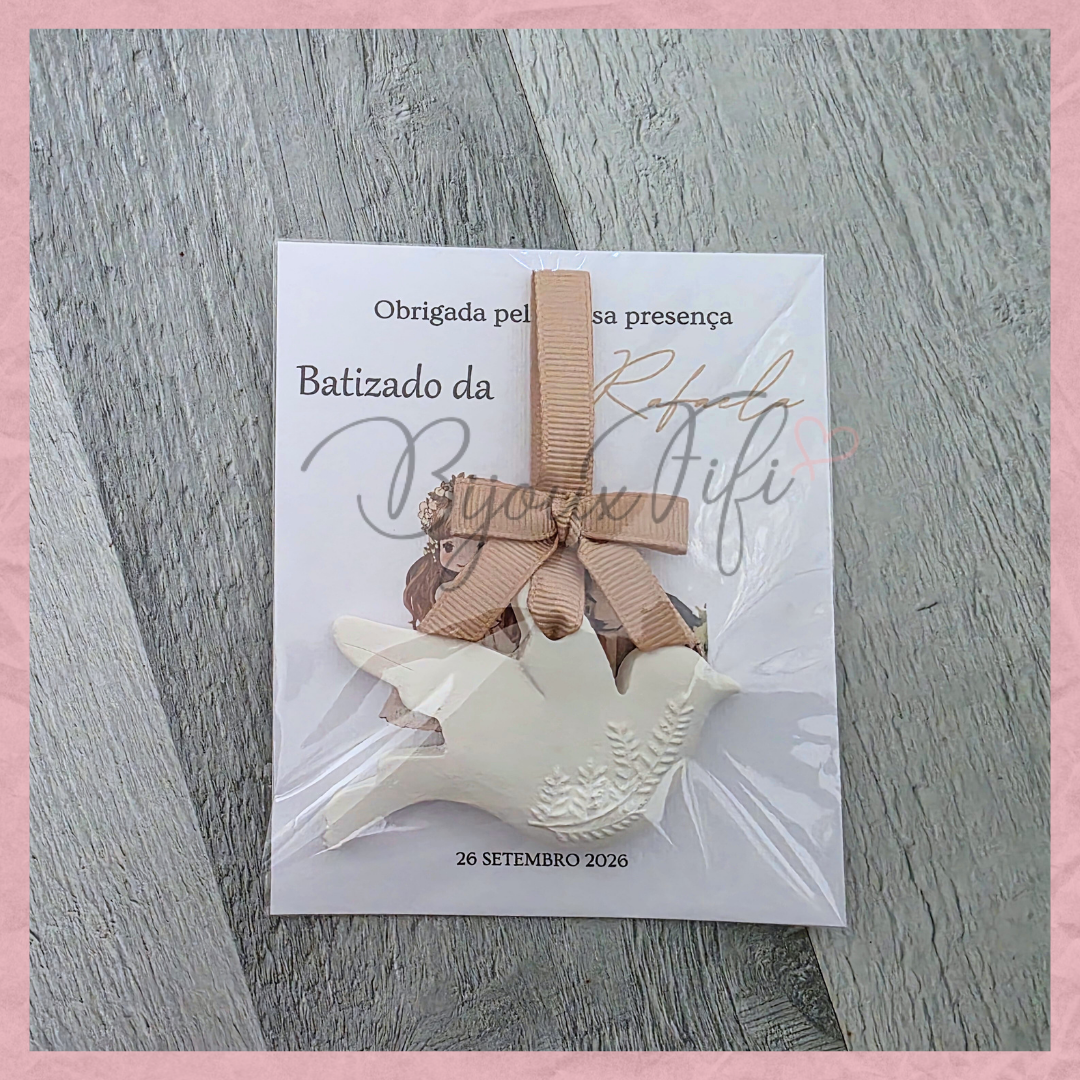 Pomba Gesso Perfumado "Religious"