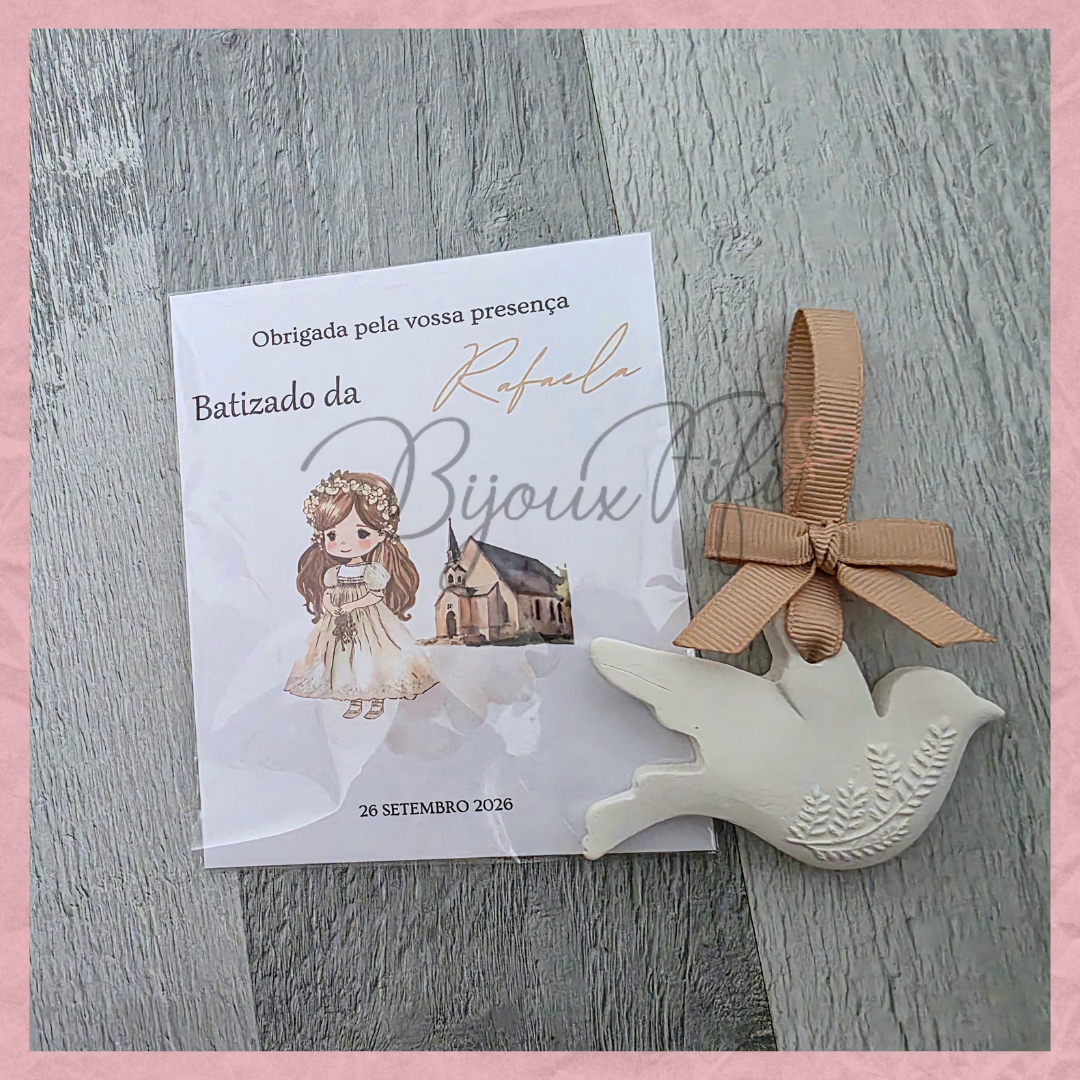 Pomba Gesso Perfumado "Religious"