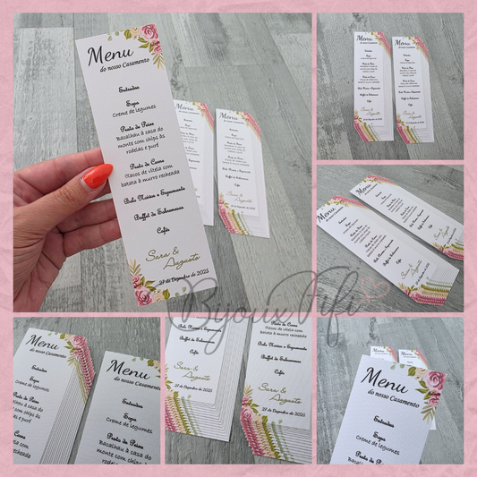 Ementa Floral "MB014"