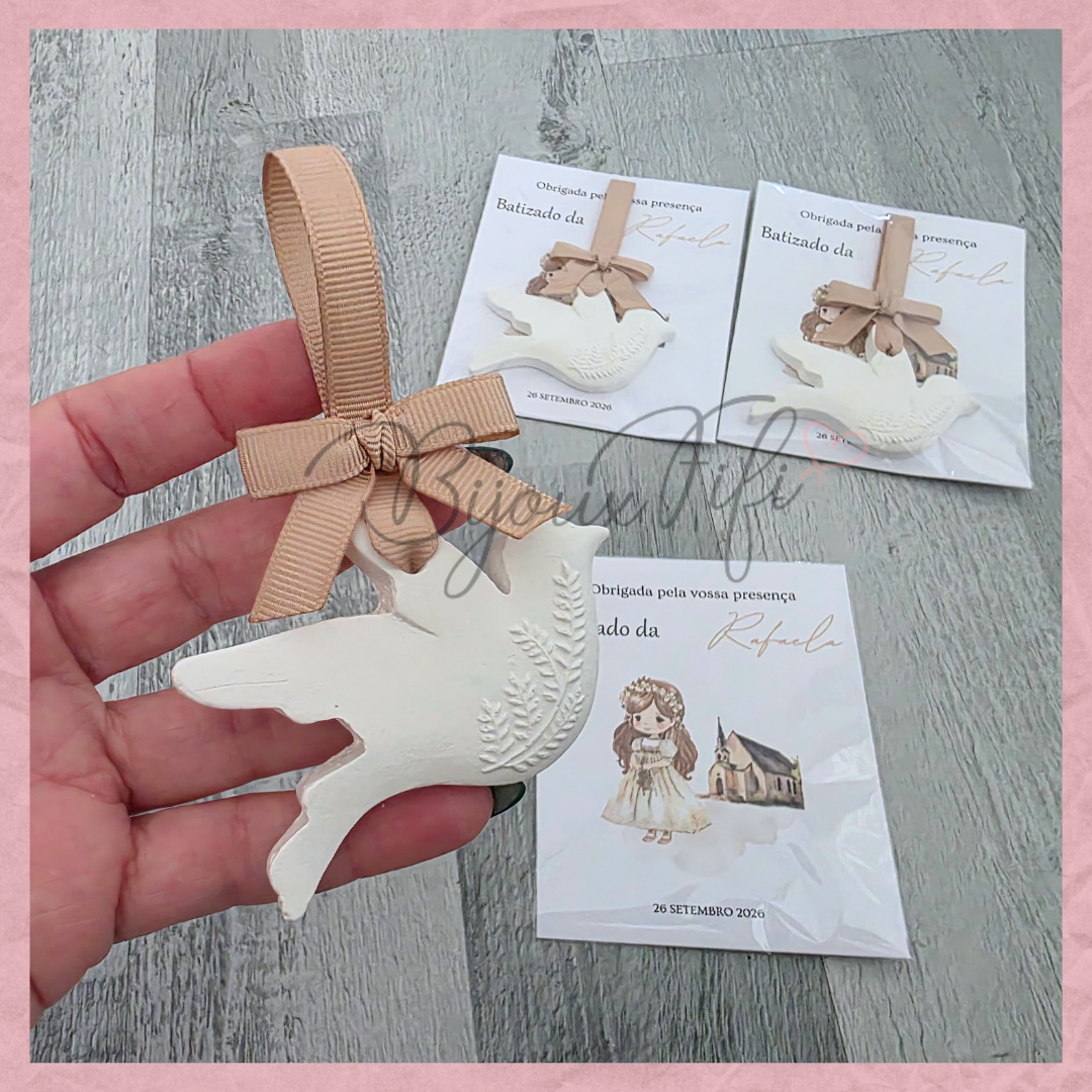 Pomba Gesso Perfumado "Religious"