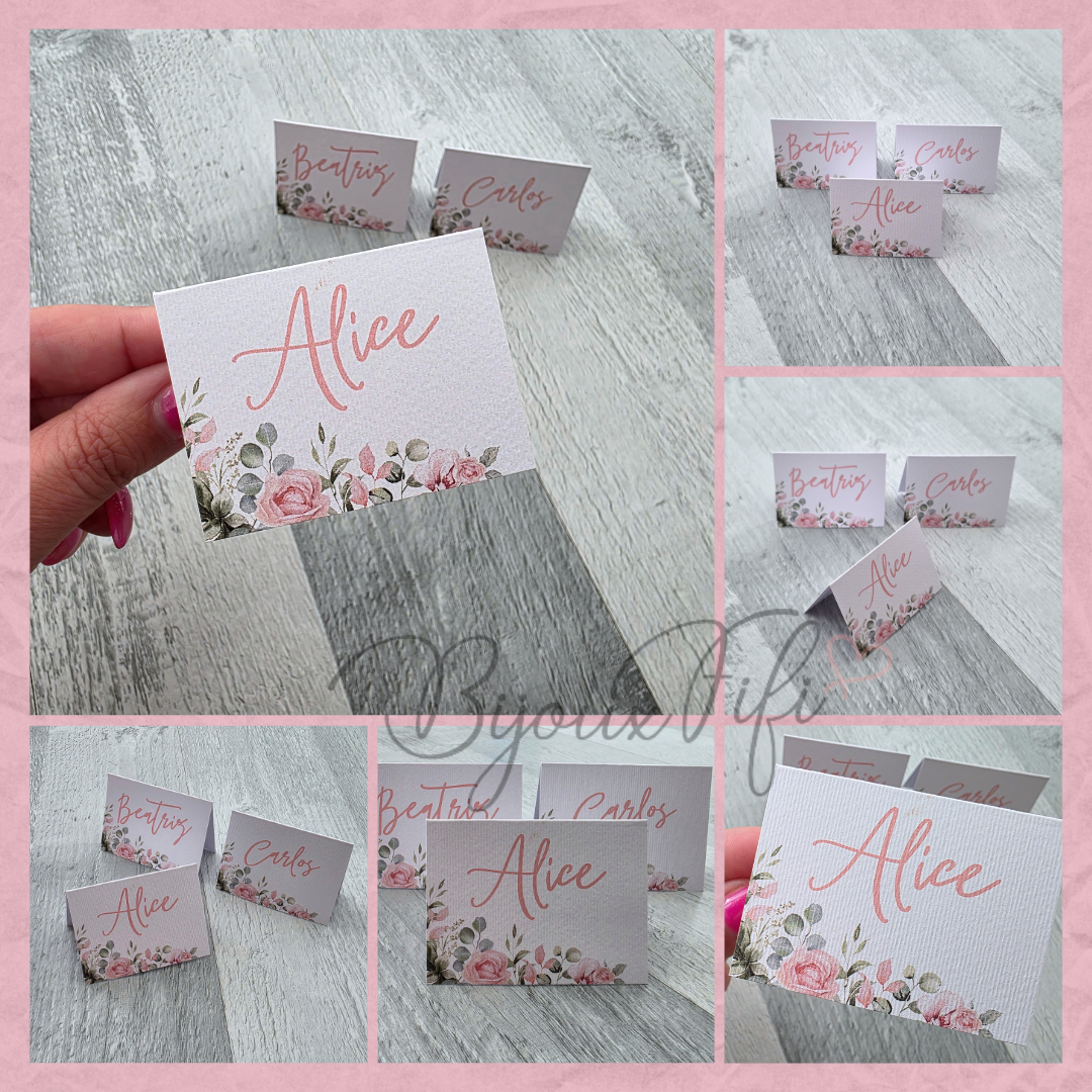 Marcador de Mesa Individual "Old Rose"