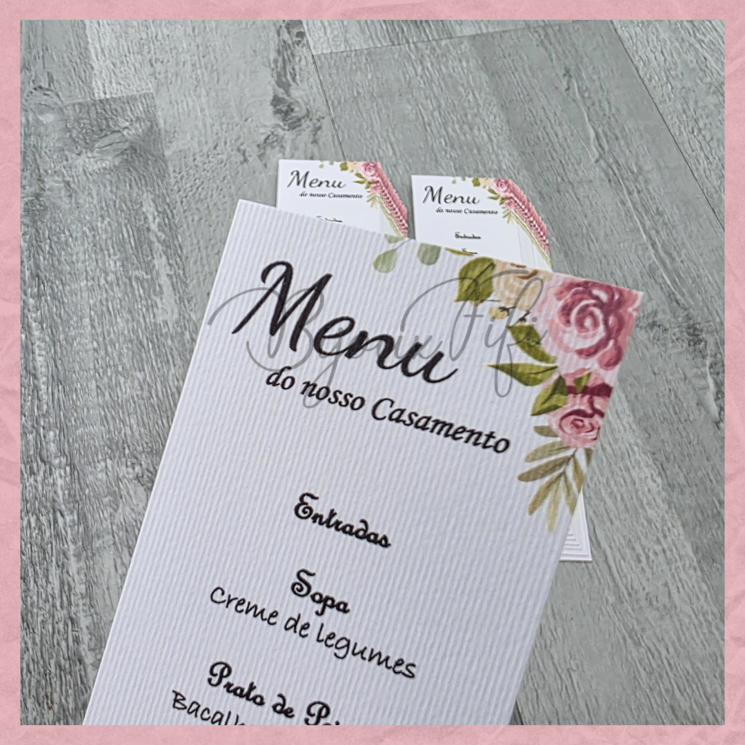 Ementa Floral "MB014"