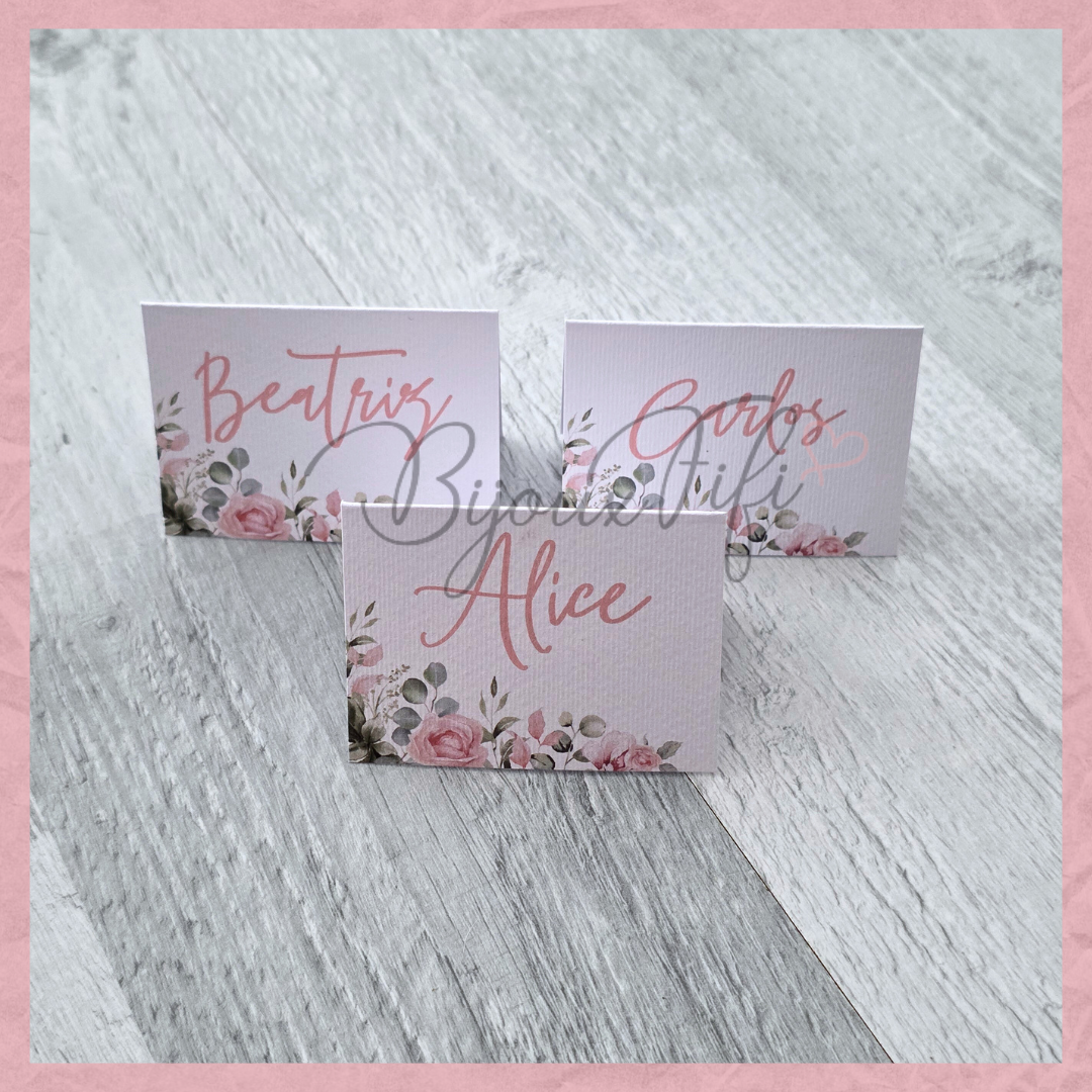 Marcador de Mesa Individual "Old Rose"