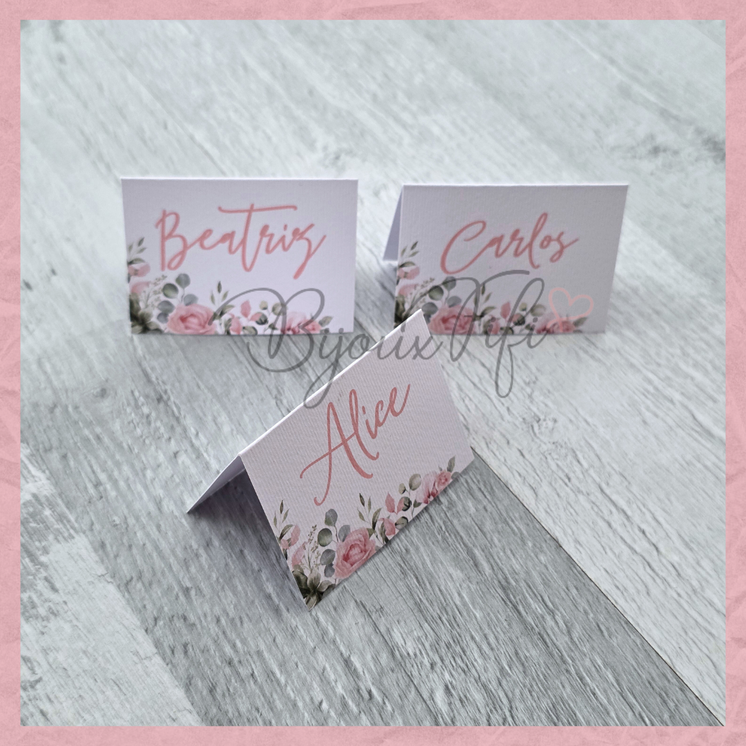 Marcador de Mesa Individual "Old Rose"