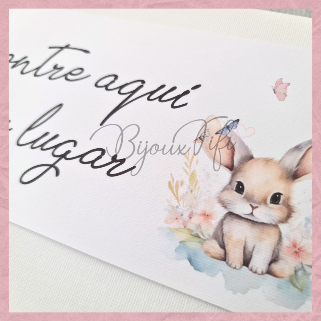 Placar de Seating-Plan "Bunny"