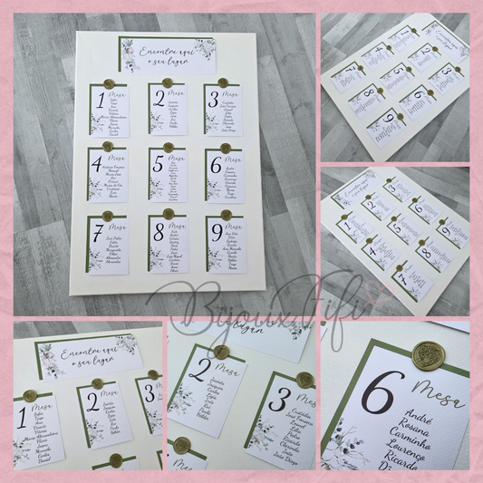 Placar de Seating-Plan "Pure Cotton" V2