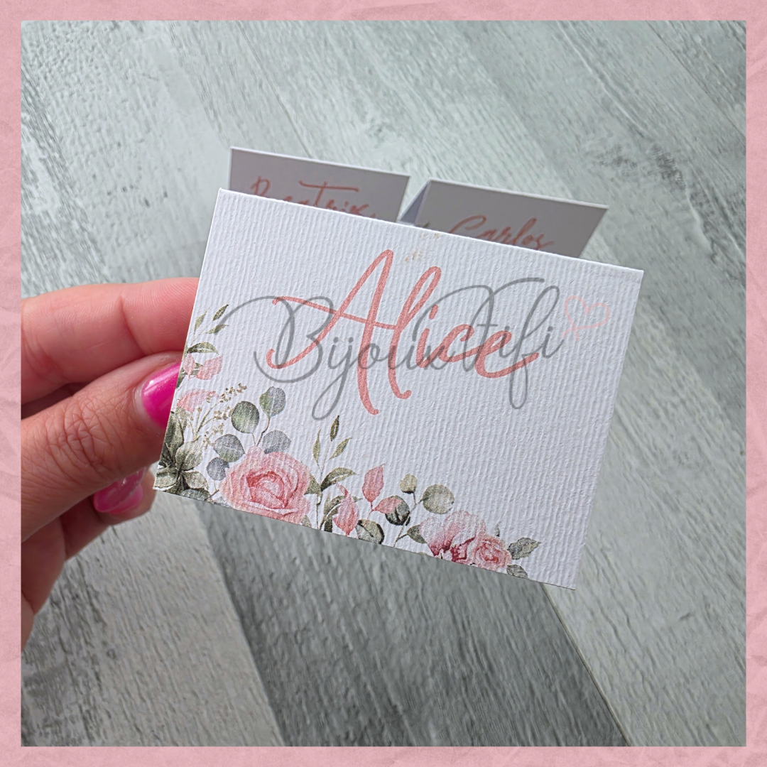 Marcador de Mesa Individual "Old Rose"