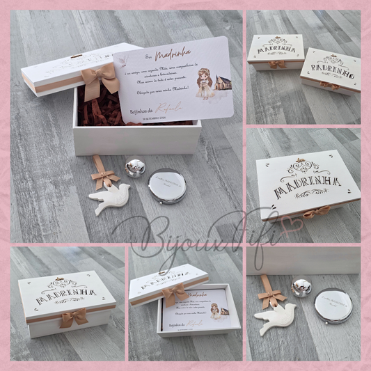 Caixa Oferta Madrinha/Avó/Mãe "Religious"