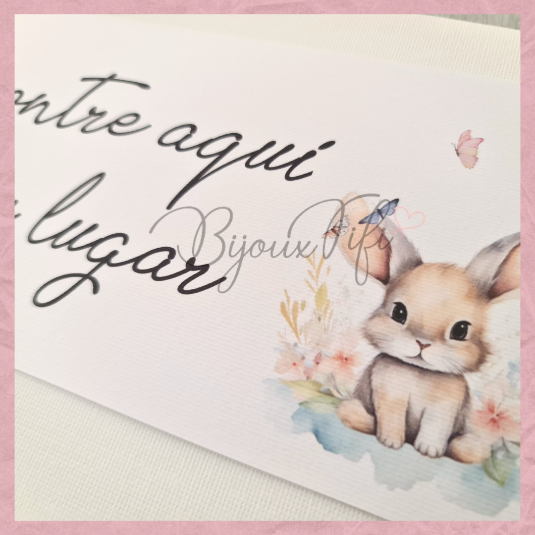 Placar de Seating-Plan "Bunny"