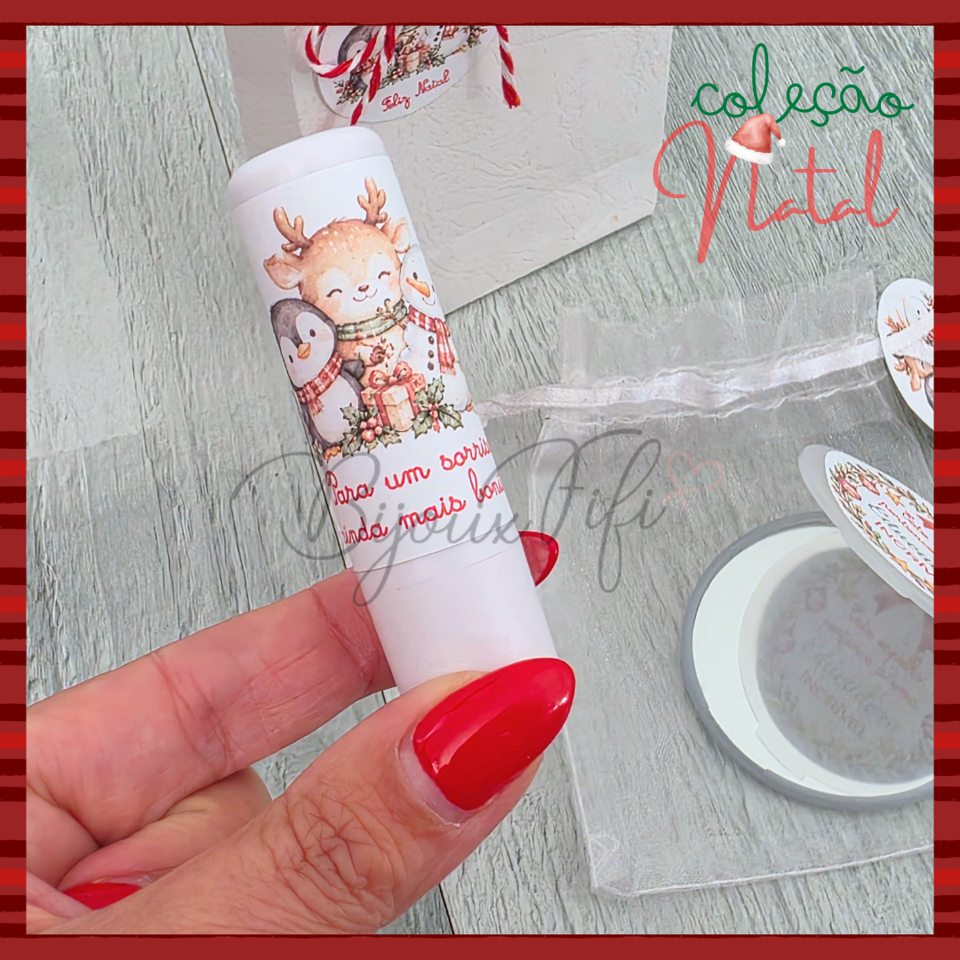 Kit Espelho + Baton 🎄 "Escola"