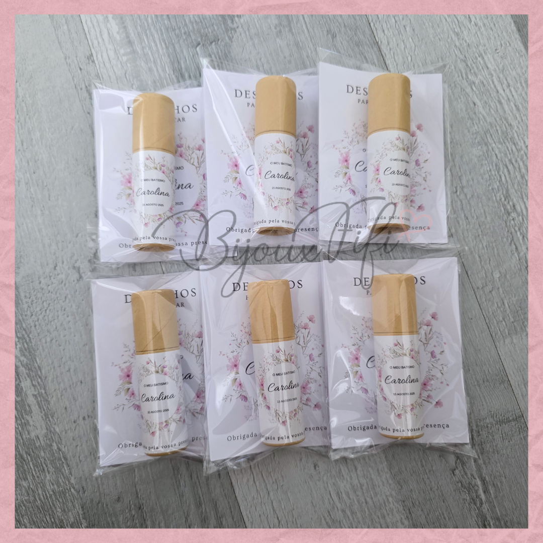Pack 6 Lápis de cor + desenhos "WildFlowers Rose"