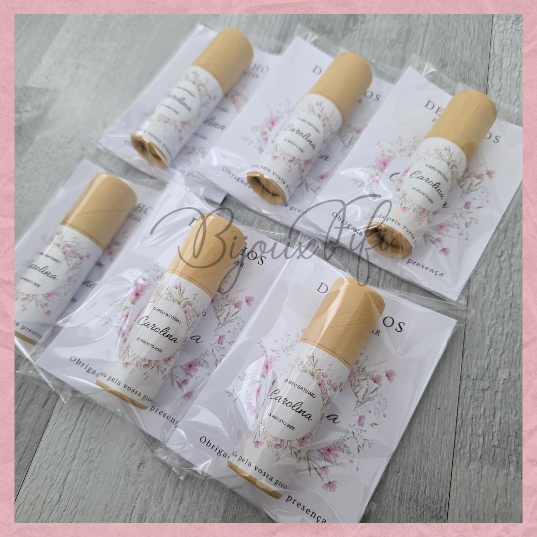 Pack 6 Lápis de cor + desenhos "WildFlowers Rose"