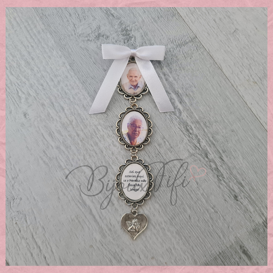 Conjunto de 3 Medalhas ♡