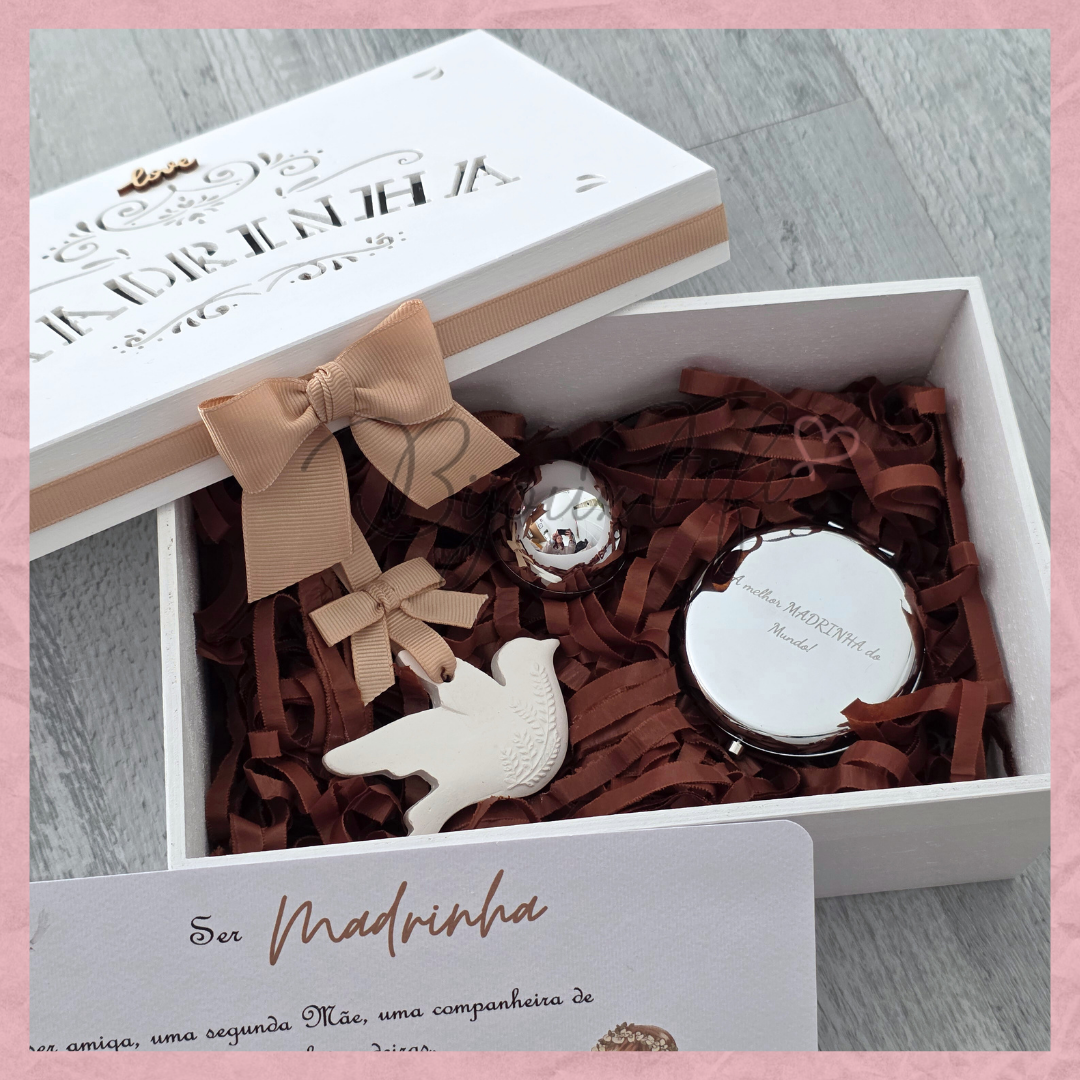 Caixa Oferta Madrinha/Avó/Mãe "Religious"