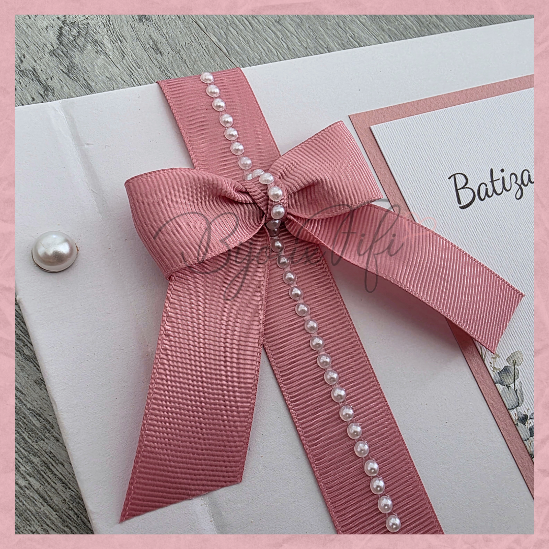 Livro de Honra A4 "Old Rose"