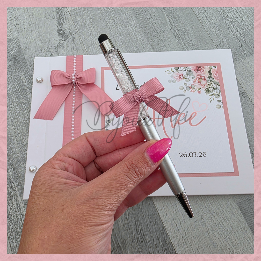 Livro de Honra A4 "Old Rose"