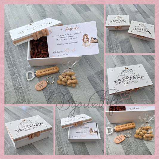 Caixa Oferta Padrinho/Avô/Pai "Religious"