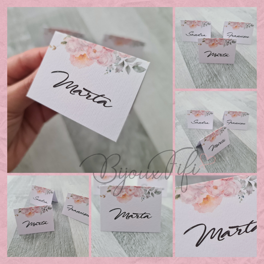 Marcador de Mesa Individual △ "Cute Angel" Rose