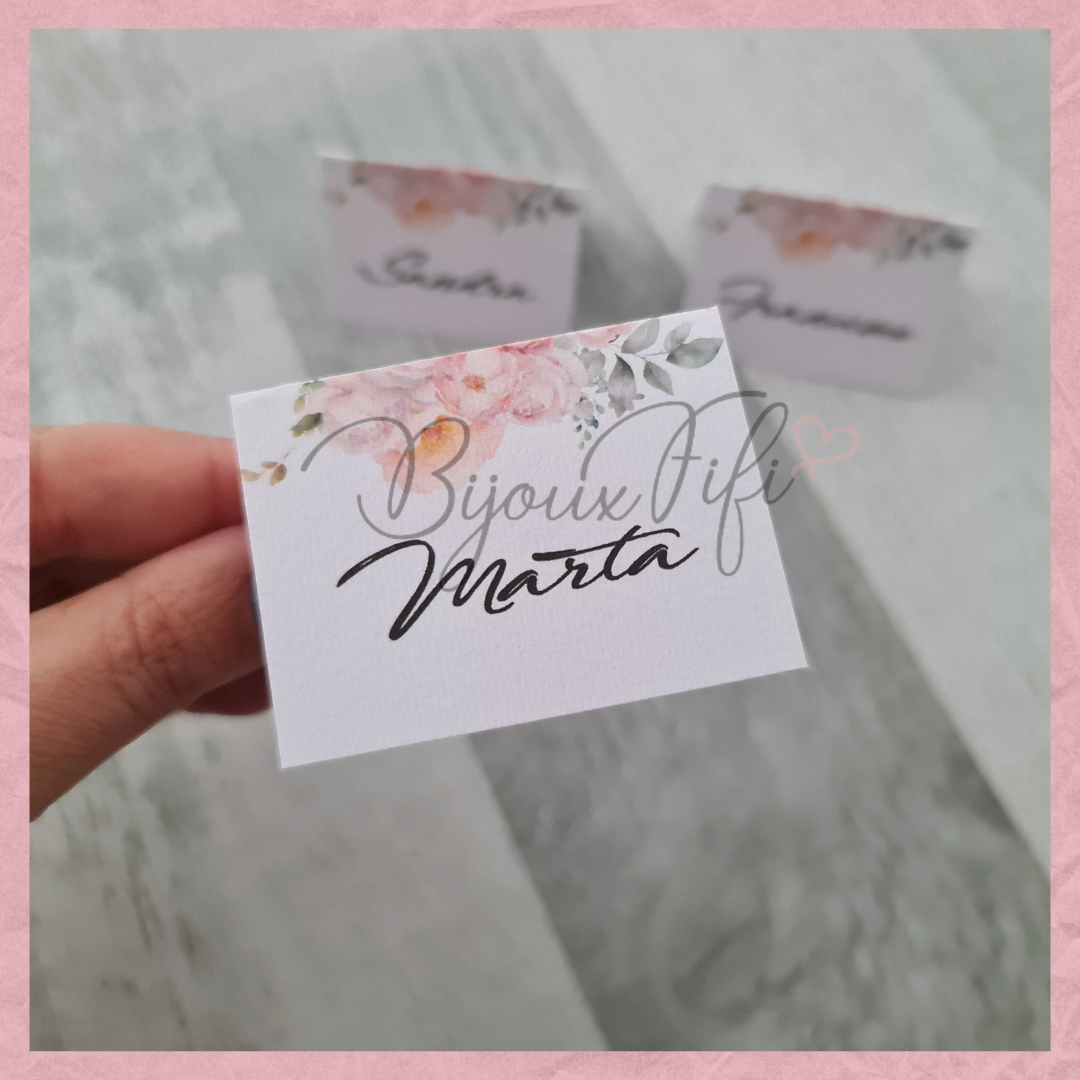 Marcador de Mesa Individual △ "Cute Angel" Rose
