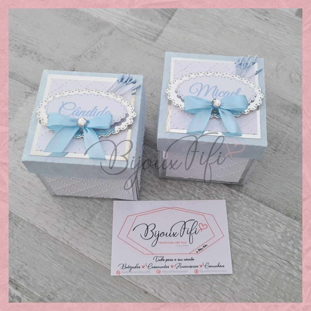 Convite "Caixa Surpresa" Floral ECO
