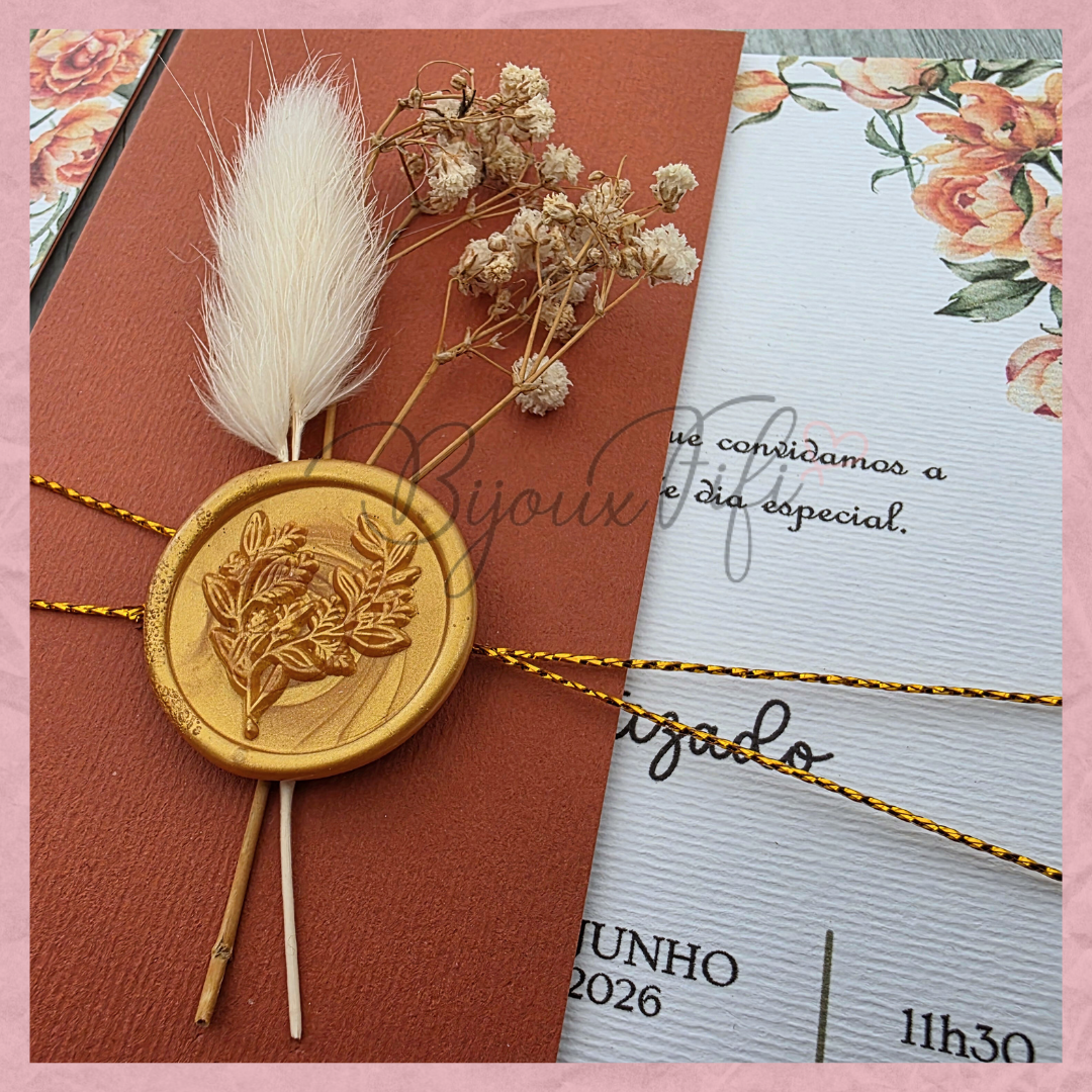 Convite Capa "Terracotta"