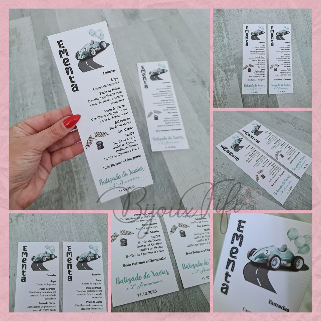 Ementa "Vintage Car"