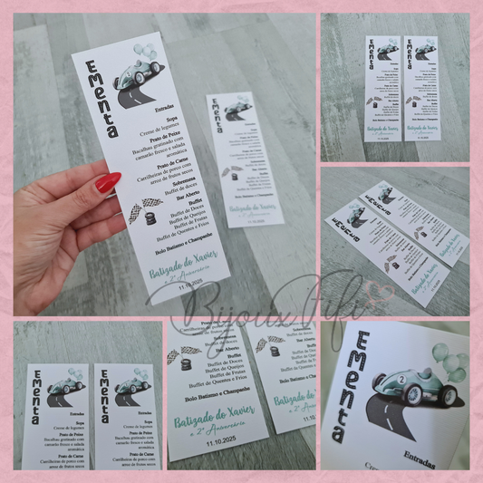 Ementa "Vintage Car"