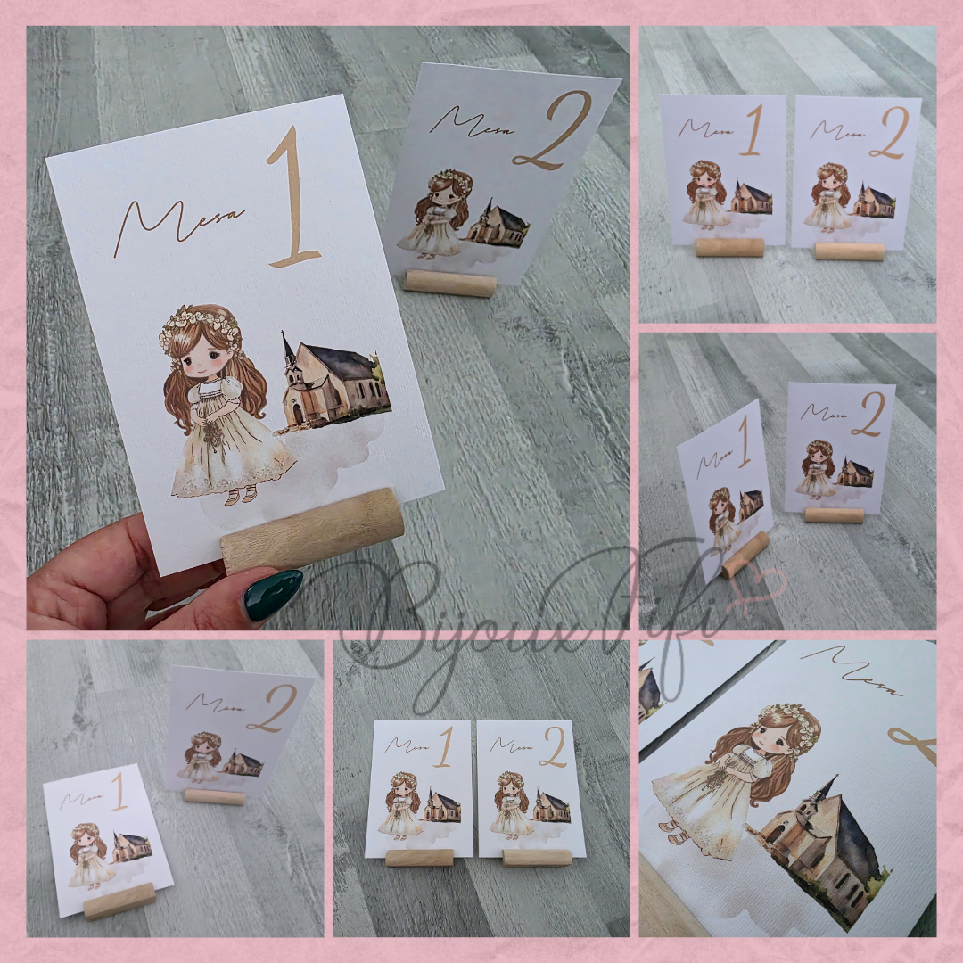 Marcador de Mesa com base "Religious"