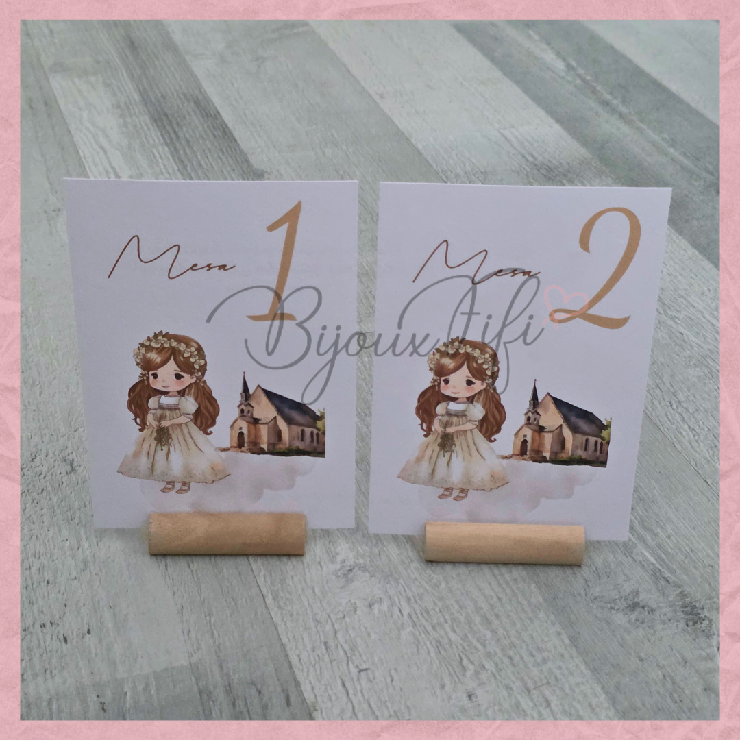 Marcador de Mesa com base "Religious"