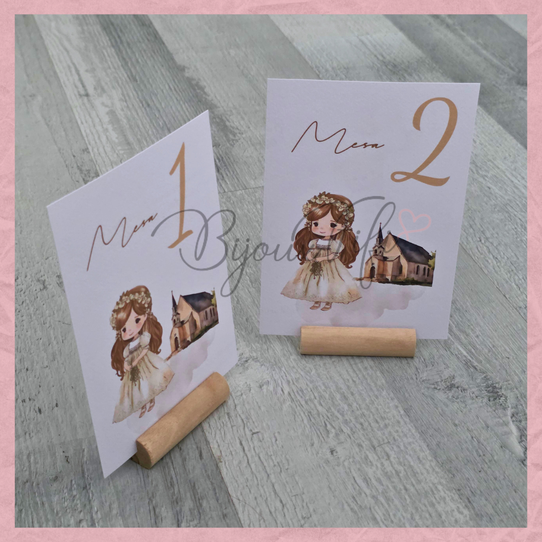 Marcador de Mesa com base "Religious"