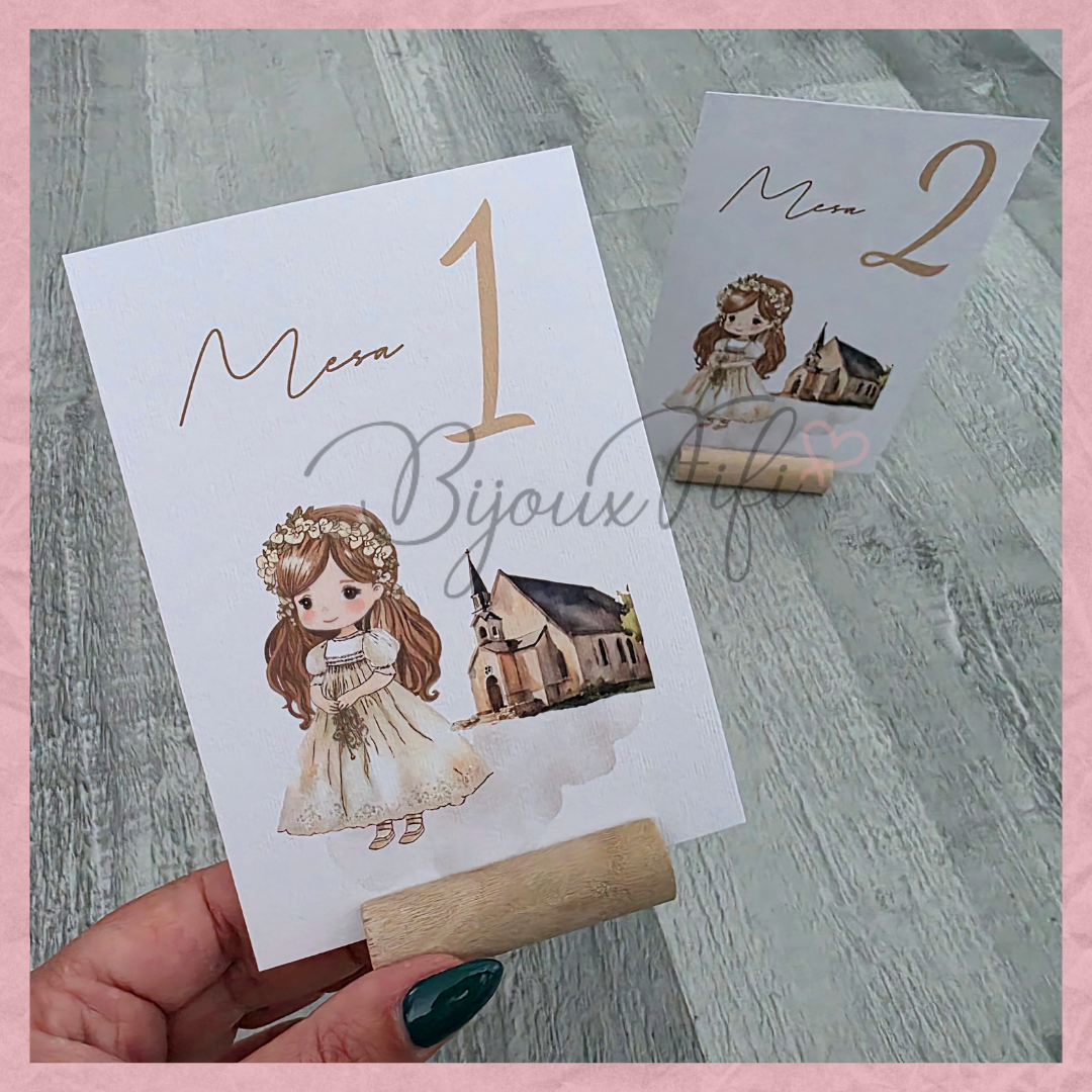 Marcador de Mesa com base "Religious"