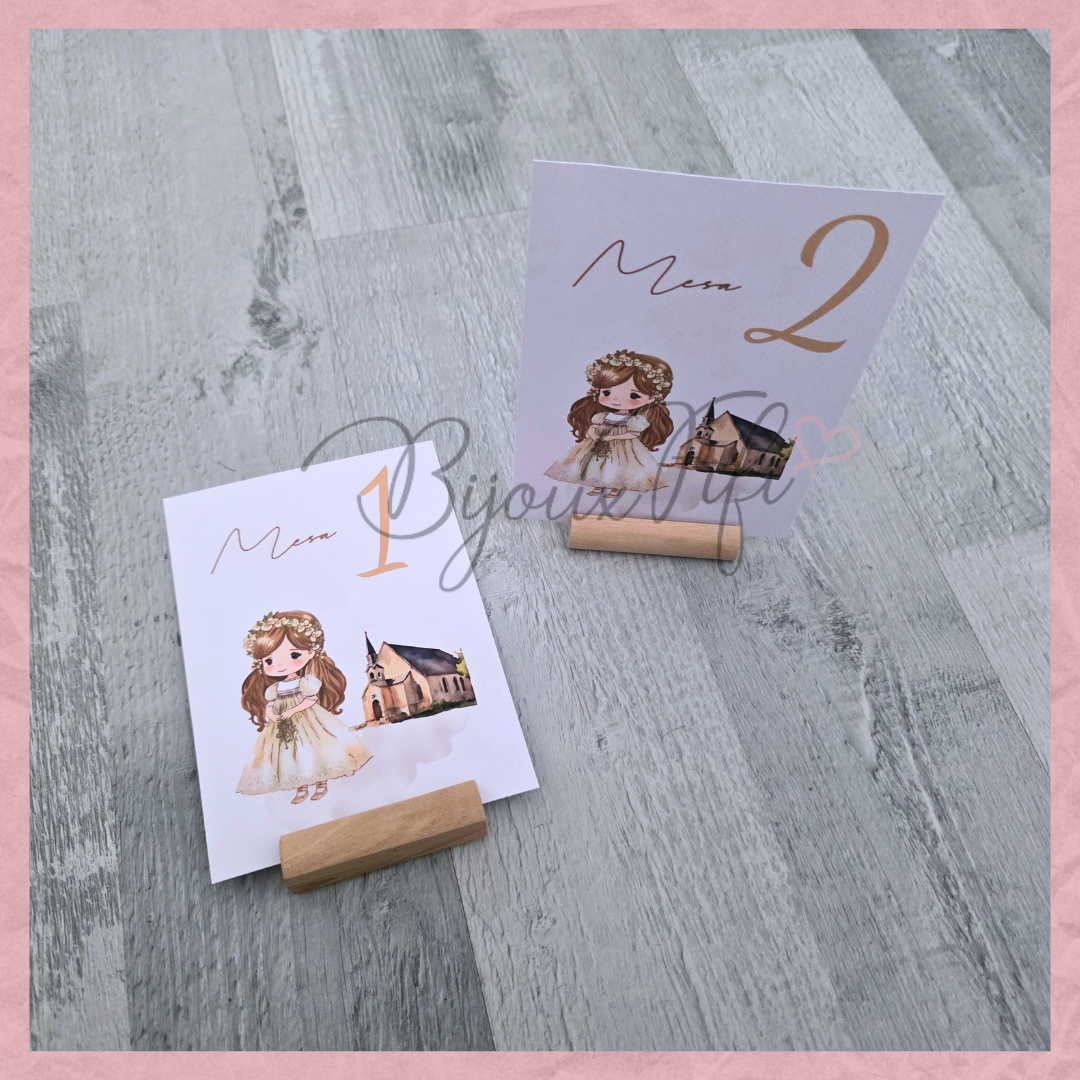 Marcador de Mesa com base "Religious"